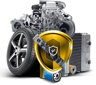 Warranty shield badge